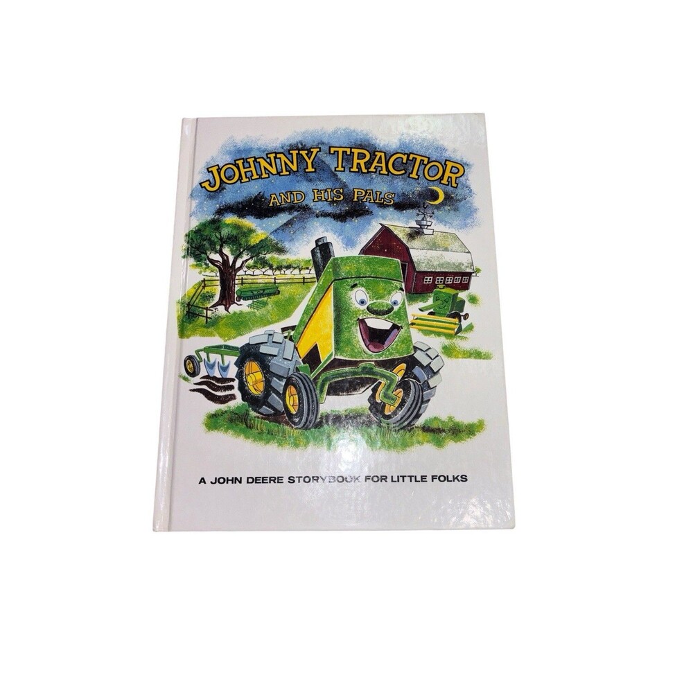Vintage 1988 Johnny Tractor And His Pals HC John Deere Book